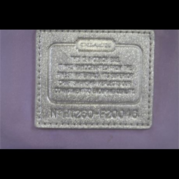 Coach Signature Daisy Poppy Backpack - Picture 9 of 10